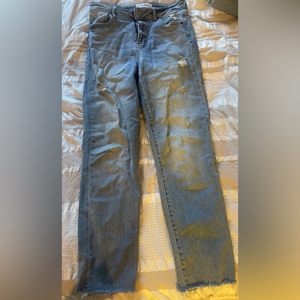 Carly Jean Los Angeles Chrissy jeans size 1 light wash